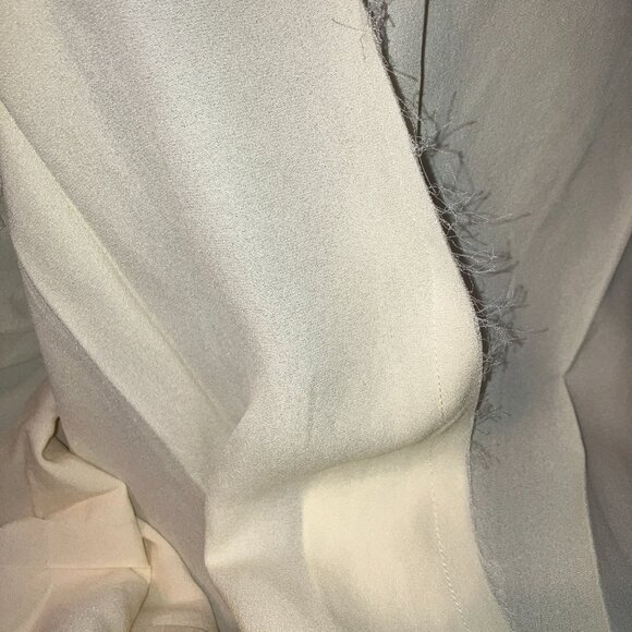 BCBGMaxAzria: Coral, navy and cream cocktail dress (size 4) - Picture 11 of 14